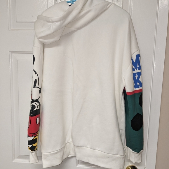 Oversized printed hoodie - cream/mickey mouse - Picture 10 of 10